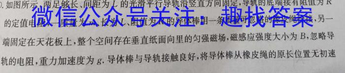 陕西省2025届八年级教学素养测评（一）A【1LR】l物理