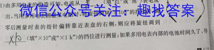 2023年皖东智校协作联盟高三10月联考q物理