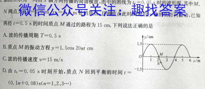 [今日更新]河北省2023-2024学年度八年级上学期阶段评估（一）【1LR】.物理