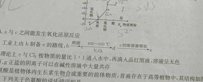【热荐】2024年陕西省初中学业水平考试·原创预测卷(五)5化学