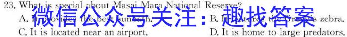 2023~2024学年度高二高中同步月考测试卷 新教材(二)英语试题