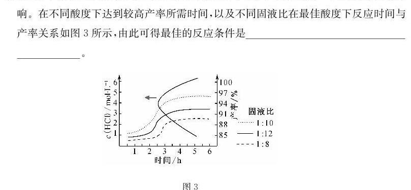 7哈三中2023-2024学年度高二上学期开学测试化学