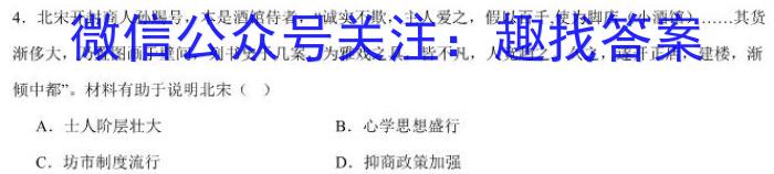 青桐鸣 2025届普通高等学校招生全国统一考试 青桐鸣高二联考(9月)政治s