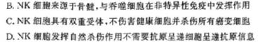 府谷中学2023-2024学年高二年级第一次月考(242099Z)生物