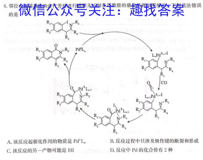 b辽宁省2023-2024学年度高一年级选科调考化学
