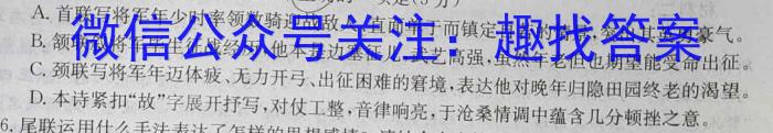 [今日更新]2024届广东省高三试卷9月联考(24-34C)语文