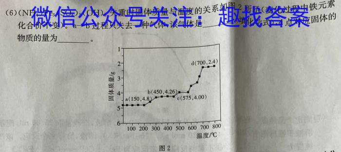 q黑龙江省2023-2024学年度上学期高三9月月考(24086C)化学