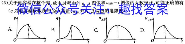 衡水金卷2024届贵州省高三年级适应性联考(一)q物理