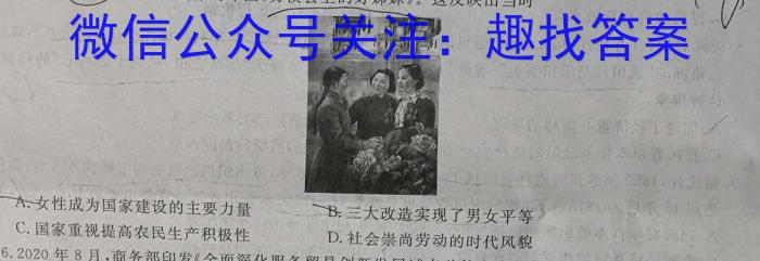 江西省八年级2023-2024学年新课标闯关卷（十）JX历史