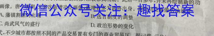山西省八年级2023-2024学年新课标闯关卷（四）SHX历史试卷