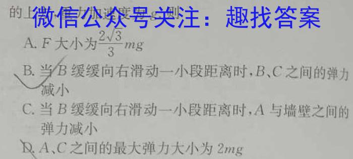 湖北省黄冈市2024届高三年级9月调研考试物理`