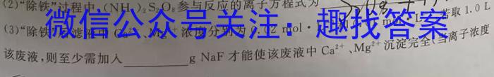 j山西省九年级2023-2024学年新课标闯关卷（五）SHX化学