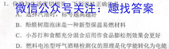 q衡水金卷先享题·月考卷 2023-2024学年度上学期高三年级二调（新教材）化学