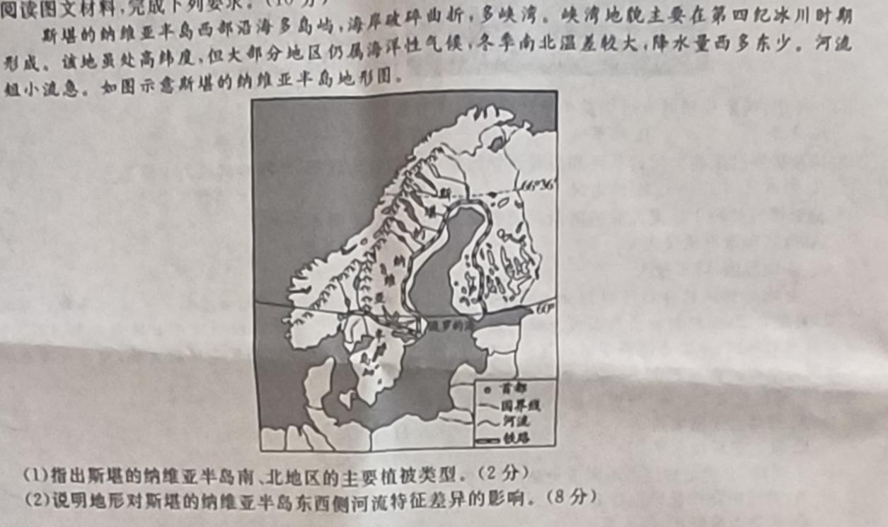 黑龙江齐齐哈尔2024届高三上学期期中考试政治y