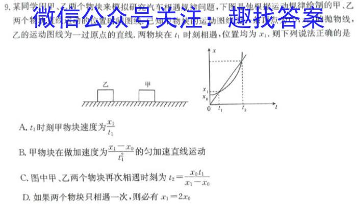 吉林省2024届高三九月考试(243078D)z物理