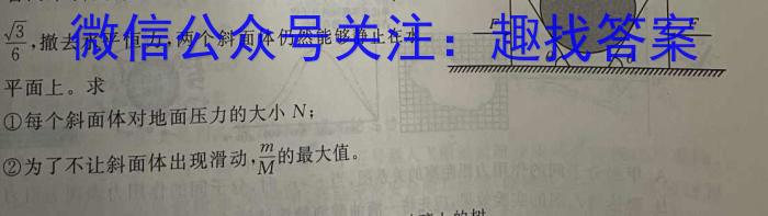 黄冈市教育科学研究院2023年高三9月调研考试物理`