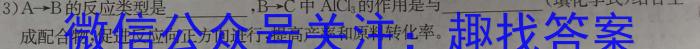 q2024届贵州省贵阳一中高考适应性月考(一)(白黑黑黑白白白)化学