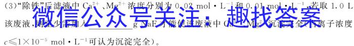 3山西省九年级2023-2024学年新课标闯关卷（一）SHX化学