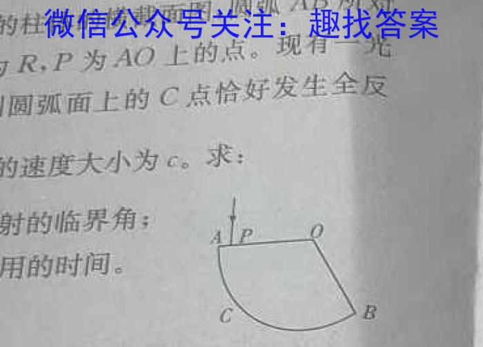 甘肃省2023-2024学年高二第一学期联片办学期中考试(11月)q物理