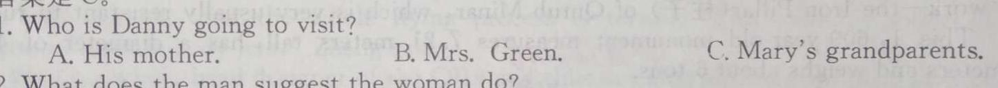 河北省2023-2024学年度第一学期高三年级11月份月考(243285Z) 英语