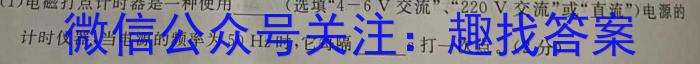 2023-2024学年安徽省八年级下学期阶段性练习(一)[各科标题均不同]物理试卷答案