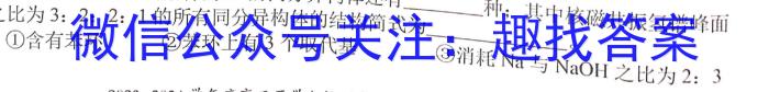 1九师联盟2023-2024学年教学质量监测9月联考化学