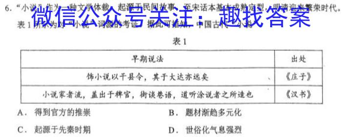 江西省八年级2023-2024学年新课标闯关卷（十一）JX&政治