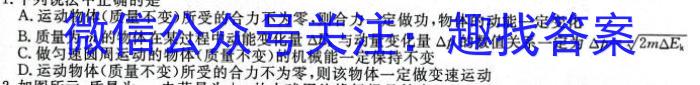 九师联盟 2024届9月高三开学考(新教材-L)Gl物理