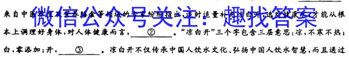 [今日更新]黄冈市教育科学研究院2023年高三9月调研考试语文