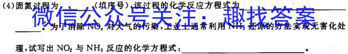 1天一大联考 皖豫名校联盟2024届高中毕业班第一次考试化学