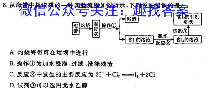 q2024届云师大附中高三年级月考（三）化学