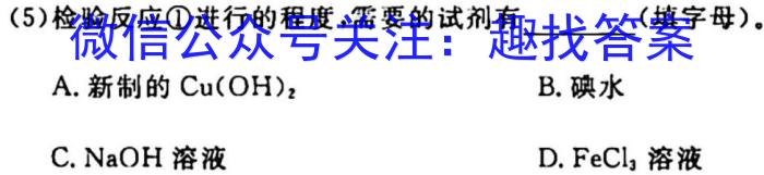 q贵州省衡水金卷2024届高三适应性联考(一)化学