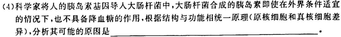 ［辽宁大联考］辽宁省2024届高三年级10月联考生物