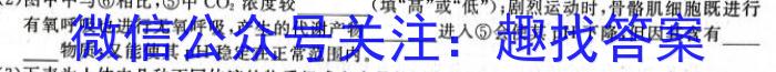 安徽省2023-2024学年第一学期九年级教学质量监测生物