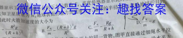 2024届河南省高三阶段性考试(24-68C)l物理
