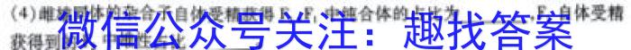 安徽省2023-2024学年度第一学期高二9月考试（4044B）生物