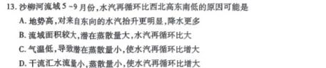 江西省2024届高三名校9月联合测评政治y