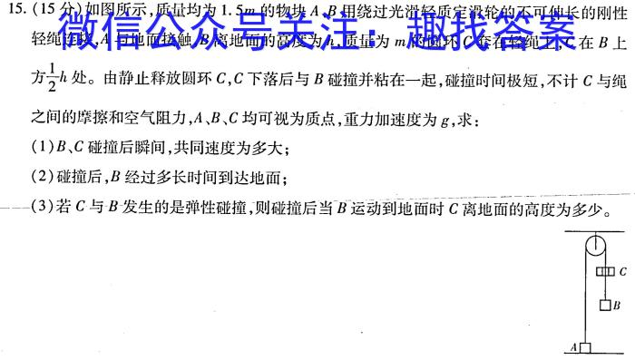 2023-2024学年安徽省九年级上学期阶段性练习（一）物理`