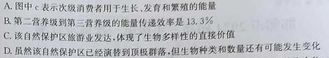 山西省2024届高三试卷9月联考(24-30C)生物