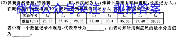 2024届天壹名校联盟高三9月大联考f物理