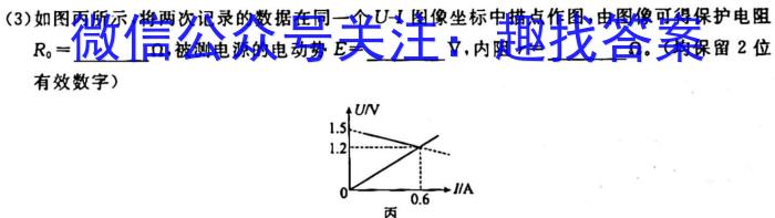 陕西省2024届九年级教学质量检测B物理`