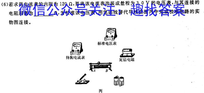 贵州省2024届贵州七校联盟高考实用性联考卷(一)1(白黑白黑黑黑白)物理`