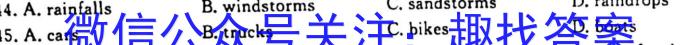 2024届全国高考分科调研模拟测试卷 老高考(四)英语