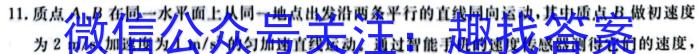 湘豫名校联考2024届高三上学期9月联考l物理
