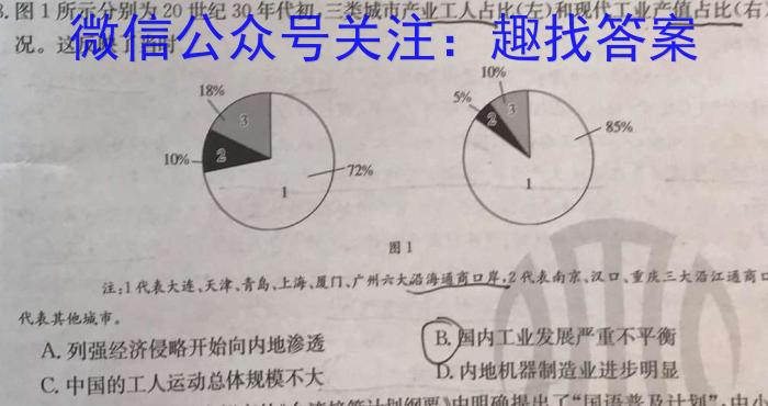 衡水金卷2023-2024学年度上学期高三年级二调考试（新高考版）历史试卷