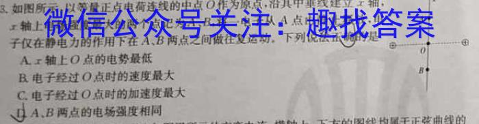 2024届全国高考分科调研模拟测试卷（样卷）XGK物理`