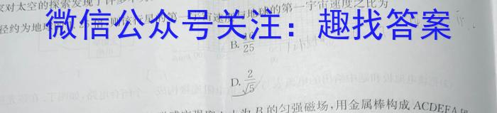 河南省2023-2024学年度高二年级阶段性检测(一)q物理