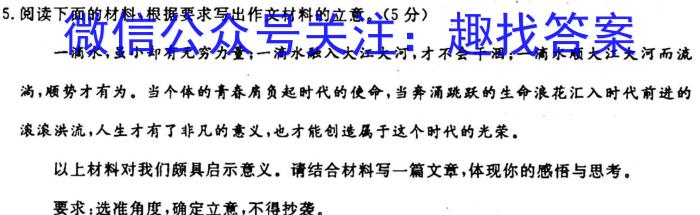 [今日更新]2024届滚动联考02语文