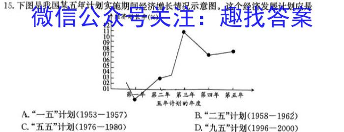 炎德·英才·名校联考联合体2024届高三年级(2023年下学期)第三次联考联评历史试卷