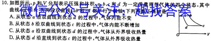 [今日更新]［卓育云］山西2024届九年级中考学科素养自主测评卷(一).物理